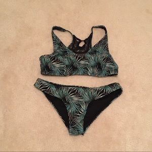 Cabana Del Sol Crochet Back Bikini
